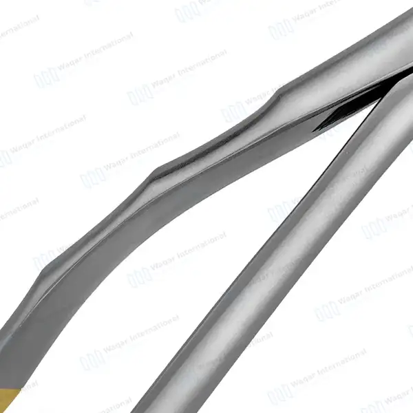 T/C Extracting Forceps #859 for Lower Root & Molars, Delicate - surgical instruments manufactured by Waqar International, Sialkot - view 5