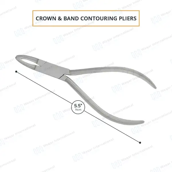 Johnson Prosthetics Orthodontia 5.5″ - surgical instruments manufactured by Waqar International, Sialkot - view 2
