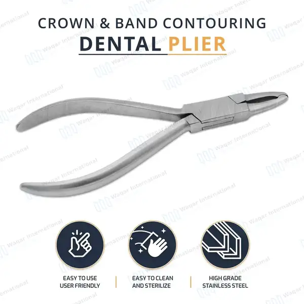 Johnson Prosthetics Orthodontia 5.5″ - surgical instruments manufactured by Waqar International, Sialkot - view 6