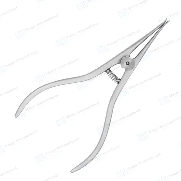 Steiner Ligature Tying Plier 6″ with Tapered Grooved Tips - surgical instruments manufactured by Waqar International, Sialkot - view 6