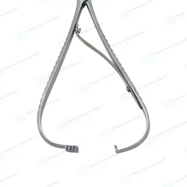 Mathieu Ligature Elastic Placing Plier 5.5″ Wide Tip - surgical instruments manufactured by Waqar International, Sialkot - view 6