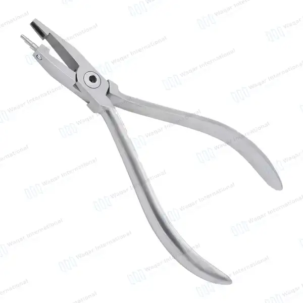 Omega Loop Forming Plier 5.5″ Tweed Style Helical Tip - surgical instruments manufactured by Waqar International, Sialkot - view 2