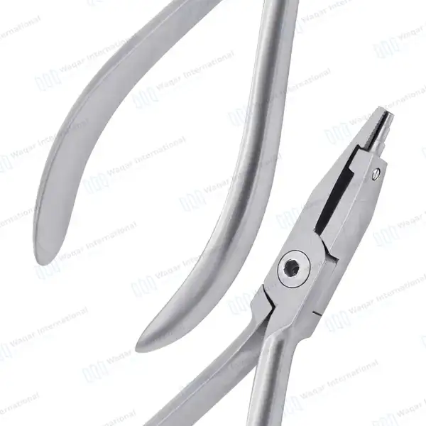 Omega Loop Forming Plier 5.5″ Tweed Style Helical Tip - surgical instruments manufactured by Waqar International, Sialkot - view 5
