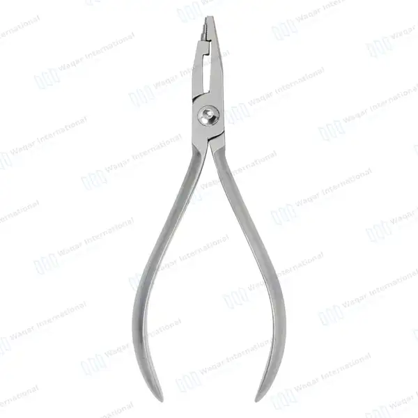 Omega Loop Forming Plier 5.5″ Tweed Style Helical Tip - surgical instruments manufactured by Waqar International, Sialkot - view 7