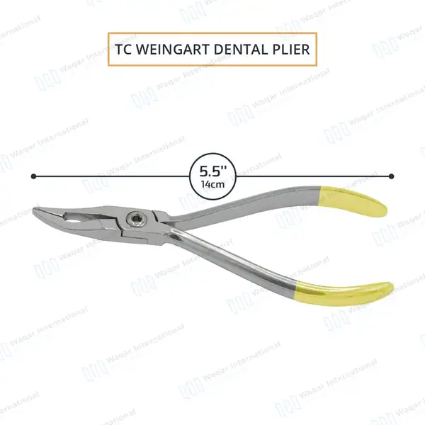 TC Weingart Pliers 5.5″ Utility Dental Orthodontic Instrument - surgical instruments manufactured by Waqar International, Sialkot - view 3