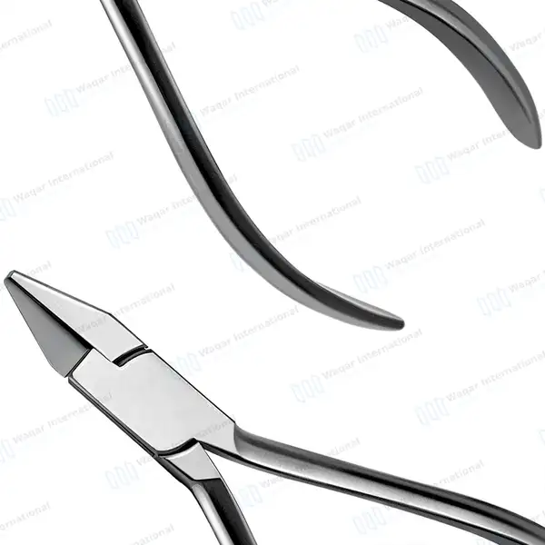 Three Prong Plier Orthodontic Dental Instrument - surgical instruments manufactured by Waqar International, Sialkot - view 7