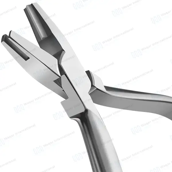 V-Stop Pliers 5.5″ with V Notch Tip - surgical instruments manufactured by Waqar International, Sialkot - view 2