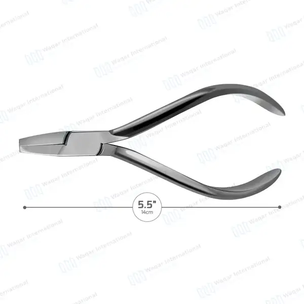 V-Stop Pliers 5.5″ with V Notch Tip - surgical instruments manufactured by Waqar International, Sialkot - view 3