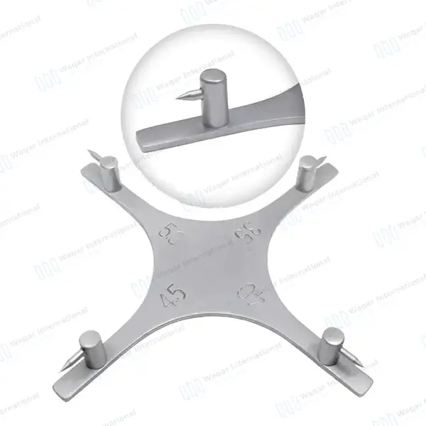 Bracket Holding Tweezer Positioning Gauge and Band Pusher Orthodontic Kit - surgical instruments manufactured by Waqar International, Sialkot - view 6