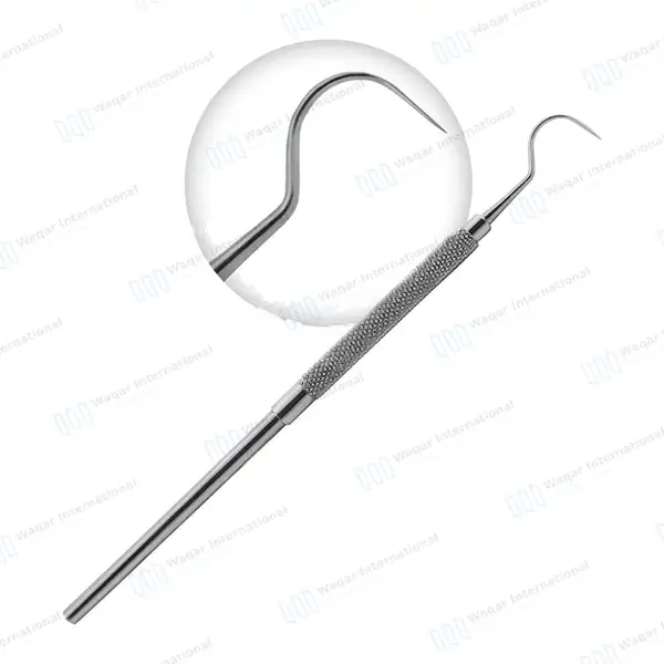 Bracket Holding Tweezers Hard Wire Cutter Probes Ortho Essentials Kit - surgical instruments manufactured by Waqar International, Sialkot - view 8