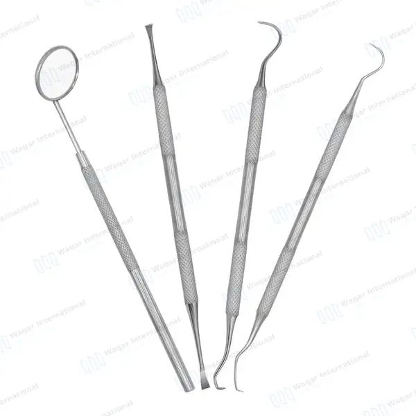 Dental Oral Teeth Cleaning Inspection Explorer Tartar Calculus Plaque Remover - surgical instruments manufactured by Waqar International, Sialkot - view 2