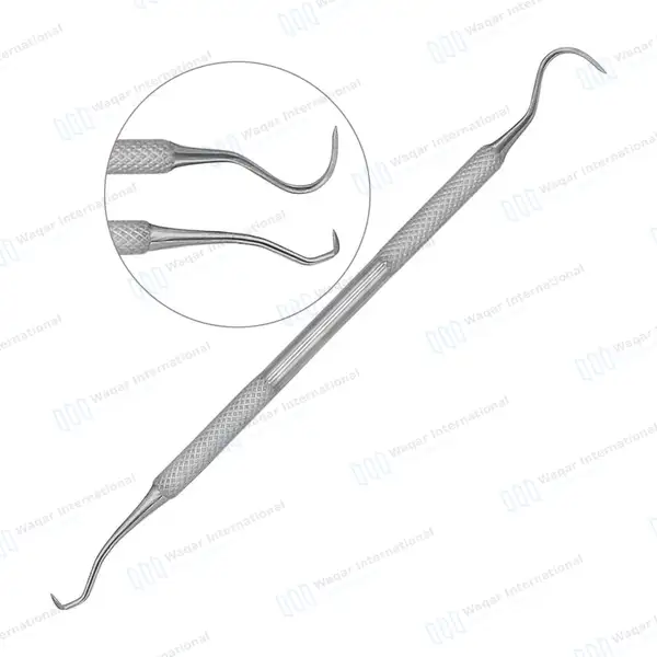 Dental Oral Teeth Cleaning Inspection Explorer Tartar Calculus Plaque Remover - surgical instruments manufactured by Waqar International, Sialkot - view 6
