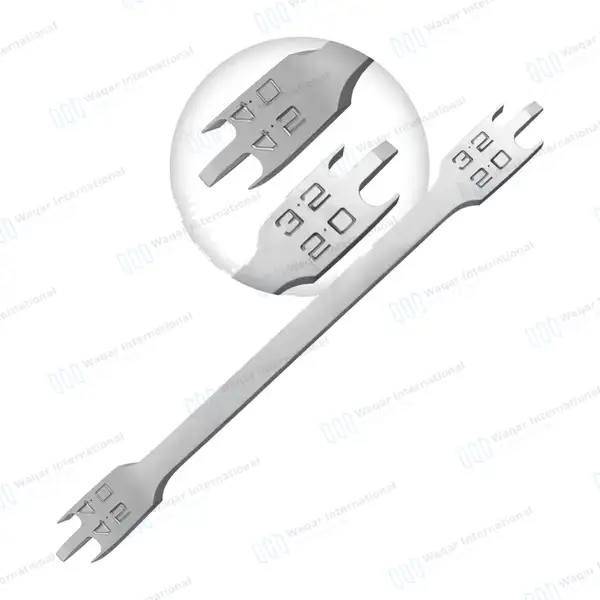 7 Pcs Elastic Ligature Placing Plier Forcep Bracket Holding Removing Tweezer Band Seater - surgical instruments manufactured by Waqar International, Sialkot - view 5