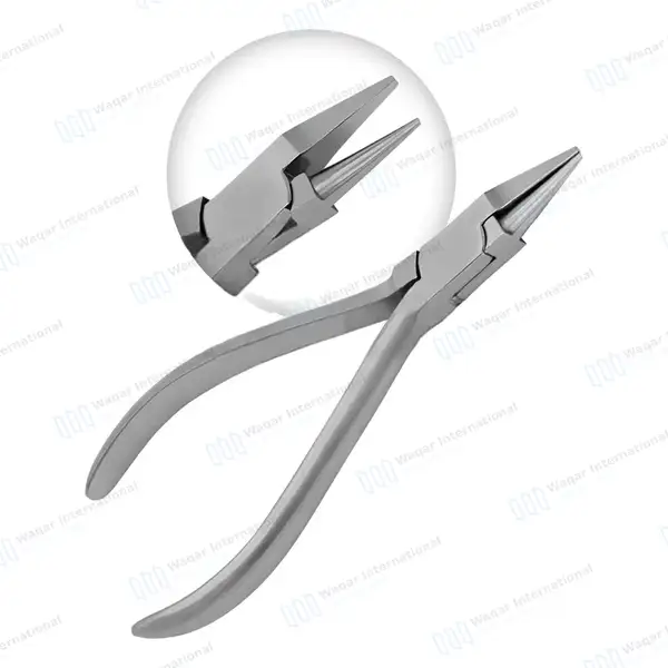 5 Pcs Ortho Kit of Bird Beak Plier Tower Scaler Probe and Mouth Mirror - surgical instruments manufactured by Waqar International, Sialkot - view 4