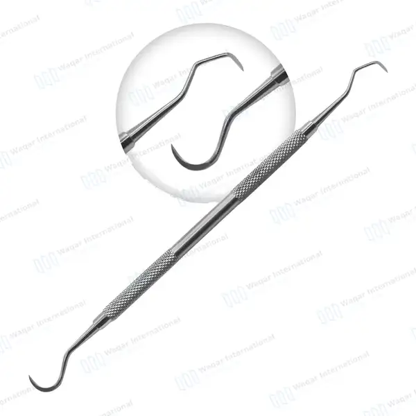 5 Pcs Ortho Kit of Bird Beak Plier Tower Scaler Probe and Mouth Mirror - surgical instruments manufactured by Waqar International, Sialkot - view 5