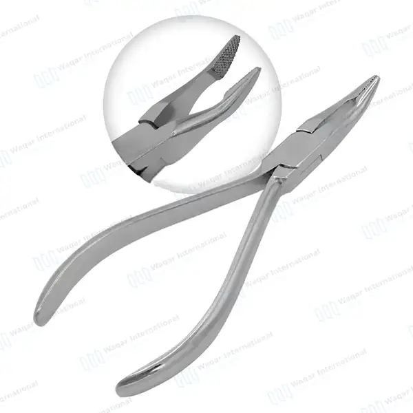 T/C Distal End Cutter Weingart Pliers Mathieu Needle & Gauge 4 Pcs Orthodontic Tools - surgical instruments manufactured by Waqar International, Sialkot - view 6