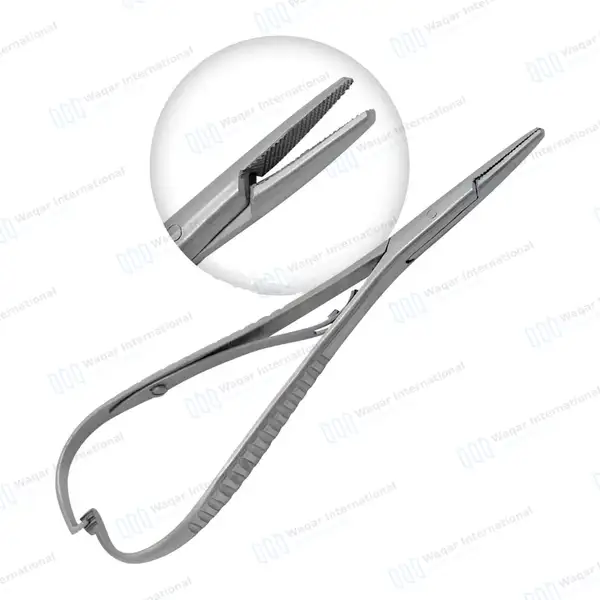 T/C Distal End Cutter Weingart Pliers Mathieu Needle & Gauge 4 Pcs Orthodontic Tools - surgical instruments manufactured by Waqar International, Sialkot - view 7