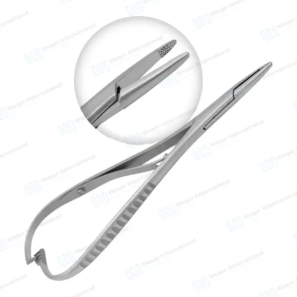 3 Pliers for Orthodontic Dentistry Band Remover How Crown Mathieu Needle Holder - surgical instruments manufactured by Waqar International, Sialkot - view 4