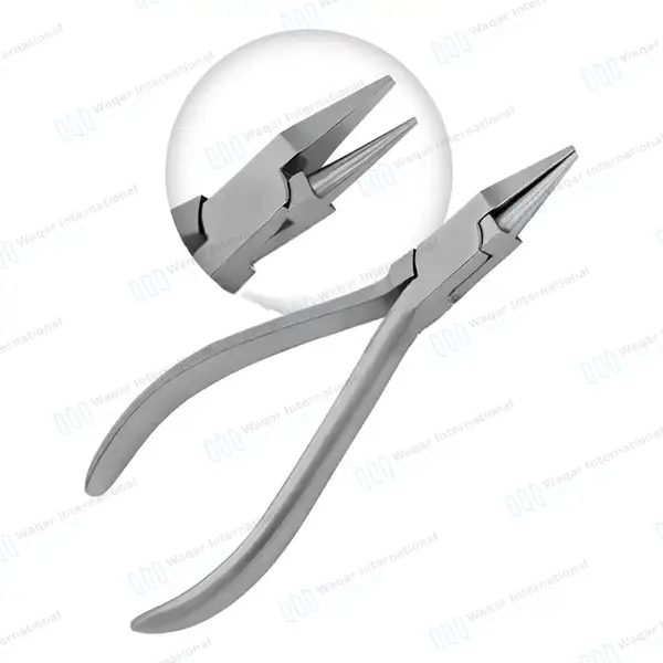 3 Wire Bending Ortho Pliers of Orthodontic Weingart – Bird Beak – Loop forming - surgical instruments manufactured by Waqar International, Sialkot - view 6