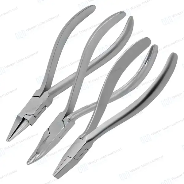 3 Wire Bending Ortho Pliers of Orthodontic Weingart – Bird Beak – Loop forming - surgical instruments manufactured by Waqar International, Sialkot - view 7