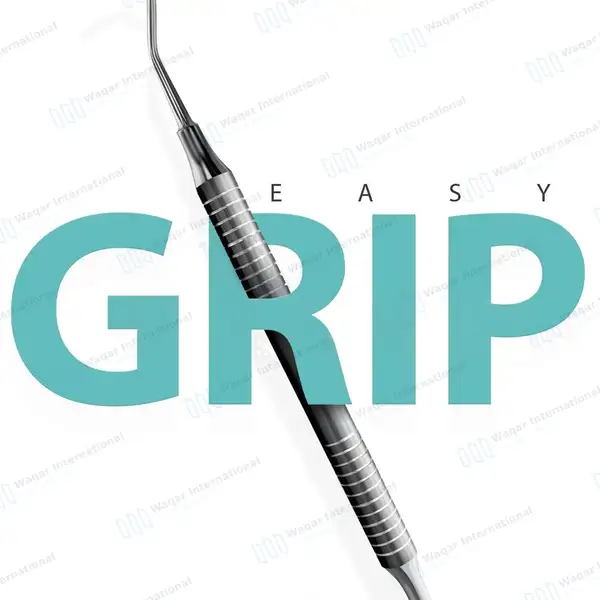 Sickle Scaler Anterior Towner Jacquette U15-33 Hollow Handle - surgical instruments manufactured by Waqar International, Sialkot - view 5