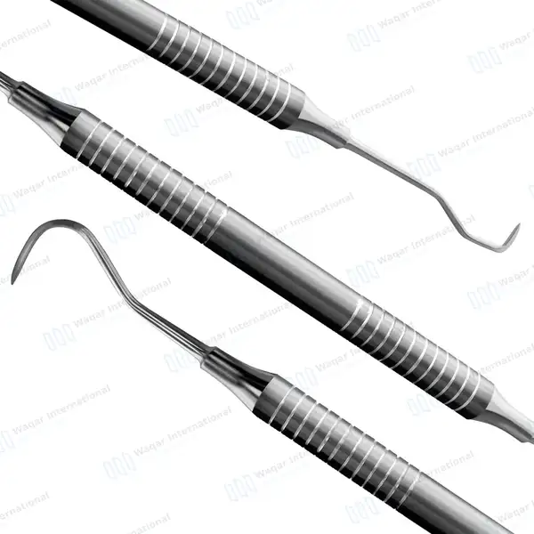Sickle Scaler Anterior Towner Jacquette U15-33 Hollow Handle - surgical instruments manufactured by Waqar International, Sialkot - view 7