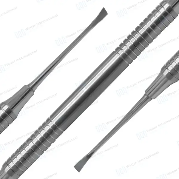 Scaler #12 Tarter Remover Scraper 7 1/2″ Double Ended Hollow Handle - surgical instruments manufactured by Waqar International, Sialkot - view 6