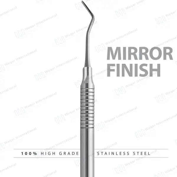 Woodson #3 Plastic Composite with Plugger Hollow Handle - surgical instruments manufactured by Waqar International, Sialkot - view 5