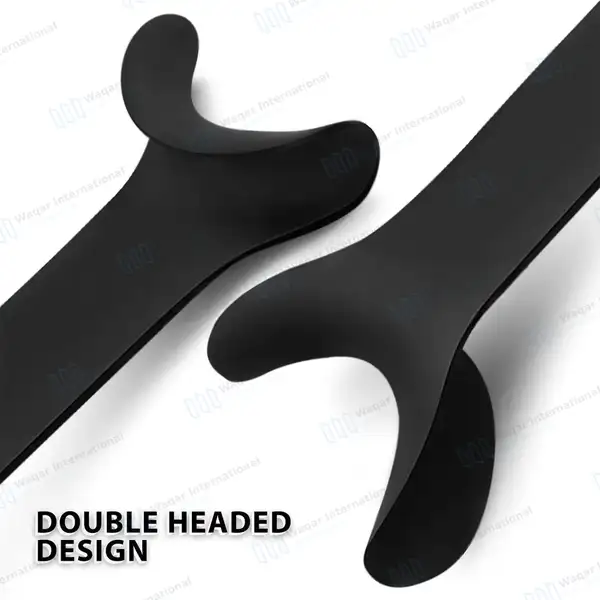 2 Cheek Retractor Dental Orthodontic Surgical Black Coated - surgical instruments manufactured by Waqar International, Sialkot - view 4