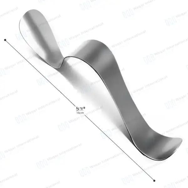 10 Pcs Bishop Lip & Cheek Retractor Set – Double Ended - surgical instruments manufactured by Waqar International, Sialkot - view 3