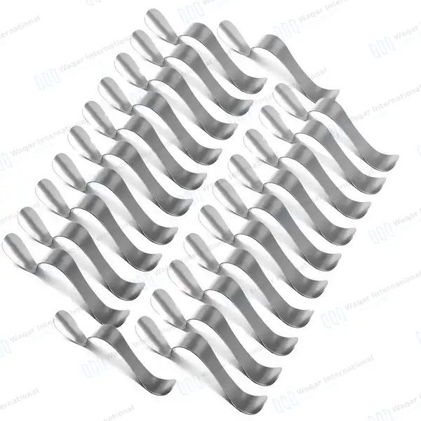 22 Pcs Bishop Lip & Cheek Retractor Set – Double Ended - surgical instruments manufactured by Waqar International, Sialkot - view 2
