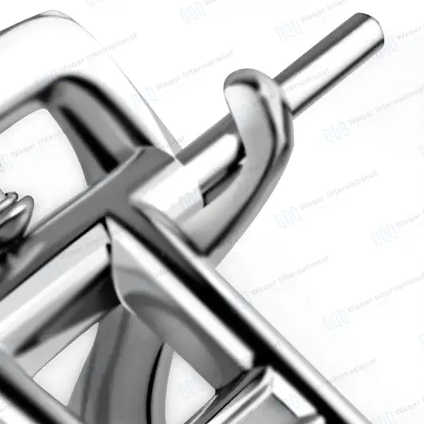 Crown & Bridge Dental Articulator Small Chrome Plated - surgical instruments manufactured by Waqar International, Sialkot - view 3