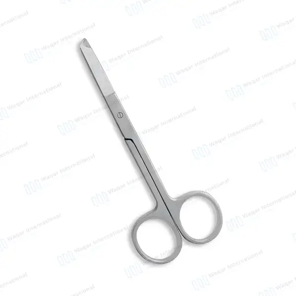 Spencer Stitch Suture Scissors 3.5″ (8.89cm) with Hook Tip - surgical instruments manufactured by Waqar International, Sialkot - view 4