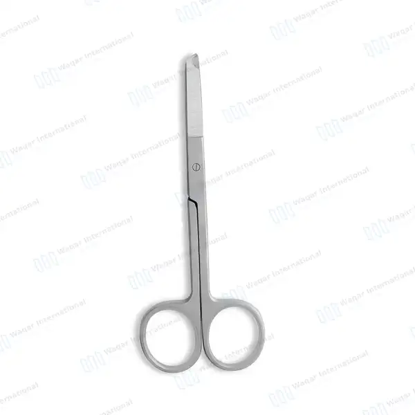 Spencer Stitch Suture Scissors 3.5″ (8.89cm) with Hook Tip - surgical instruments manufactured by Waqar International, Sialkot - view 8