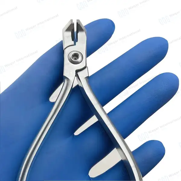 T/C Universal Cut & Hold Distal End Cutter 4.5″ - surgical instruments manufactured by Waqar International, Sialkot - view 9