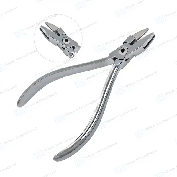 3 Prong Dental Aderer Plier 5.25″ Orthodontic Instrument - surgical instruments manufactured by Waqar International, Sialkot - view 2