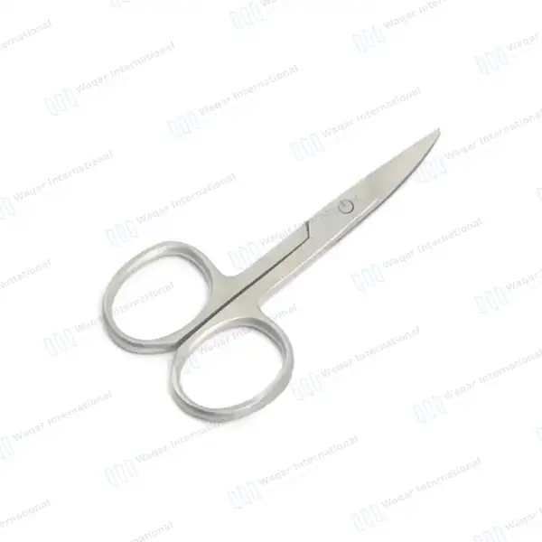 3 Pcs Eyelash Tweezers and Scissors Set / Curved Eye Care Set - surgical instruments manufactured by Waqar International, Sialkot - view 2