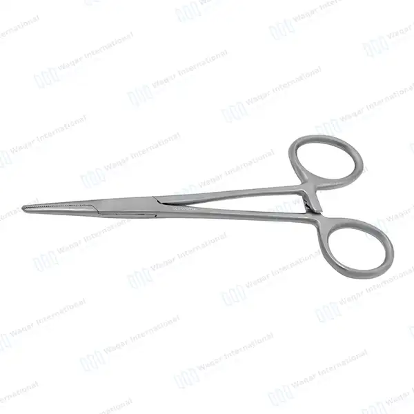 5 Pcs Halsted Mosquito Hemostat Locking Forceps Set 5″ Straight - surgical instruments manufactured by Waqar International, Sialkot - view 8