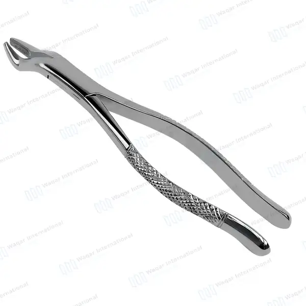 10 American Pattern Extracting Forceps No. 10S - dental instruments manufactured by Waqar International, Sialkot - view 6