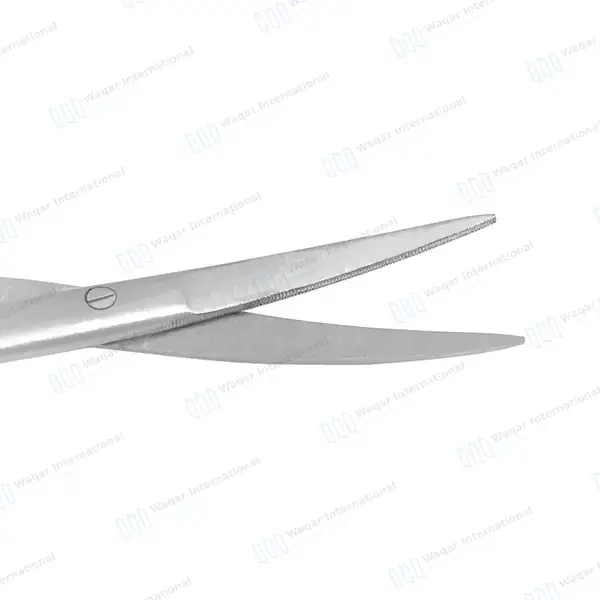 3 La Grange Gum Scissors 4.5″ Double Curved - surgical instruments manufactured by Waqar International, Sialkot - view 3