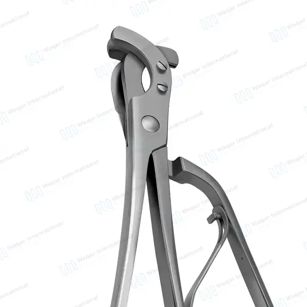 Reimer Emasculator 12.5″ Double Crush Castration Clamp with Ratchet - veterinary instruments manufactured by Waqar International, Sialkot - view 5