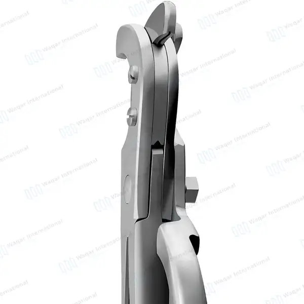 Reimer Emasculator 12.5″ Double Crush Castration Clamp with Ratchet - veterinary instruments manufactured by Waqar International, Sialkot - view 6