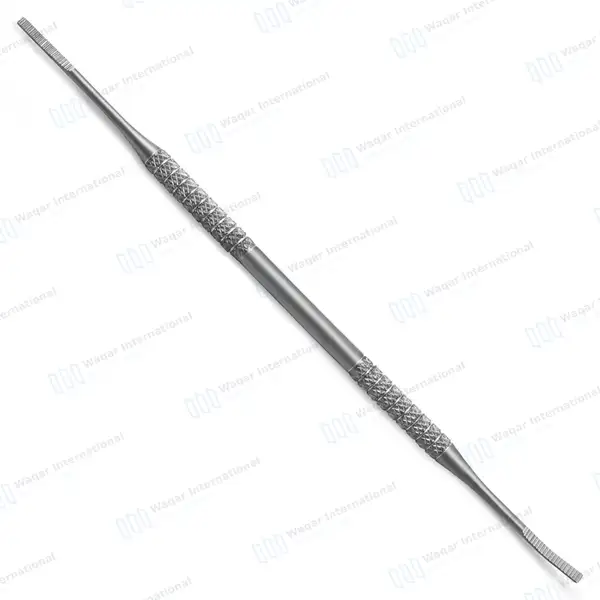 Ingrown Toenail File 6″ Double Ended - surgical instruments manufactured by Waqar International, Sialkot - view 2