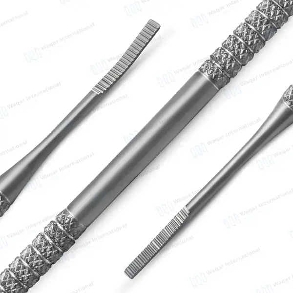 Ingrown Toenail File 6″ Double Ended - surgical instruments manufactured by Waqar International, Sialkot - view 5