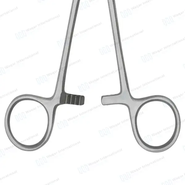 Dingman Cartilage Bone Clamp  7½” Serrated 2×2 Teeth Jaws - orthopedic instruments manufactured by Waqar International, Sialkot - view 6