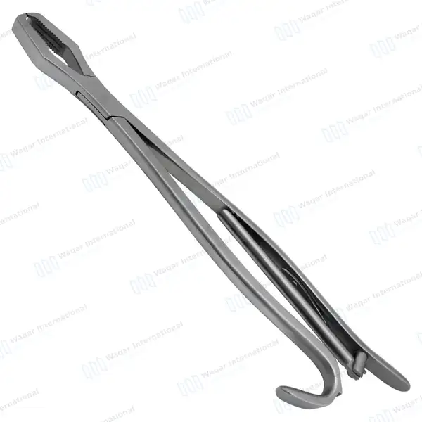 Lane Bone Holding Forceps 17″ with Ratchet - orthopedic instruments manufactured by Waqar International, Sialkot - view 7