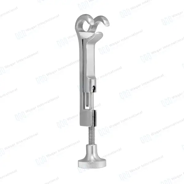 Lowman Bone Clamp 5″ 1×2 Prong Jaws 3/4″ Wide - orthopedic instruments manufactured by Waqar International, Sialkot - view 7