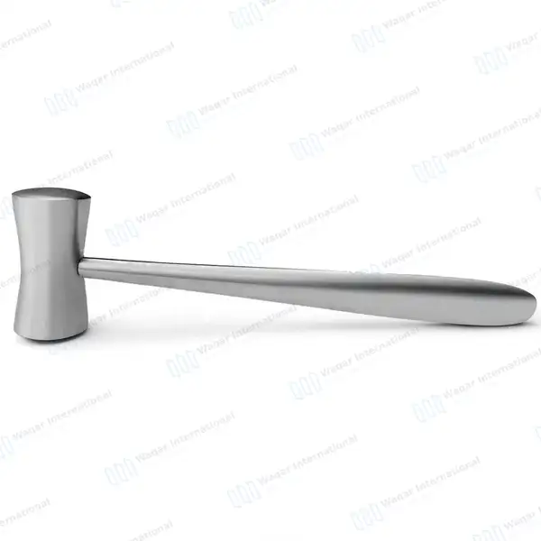 Lucae Bone Mallet 7.5″ Head 9oz (255 Grams) - orthopedic instruments manufactured by Waqar International, Sialkot - view 4