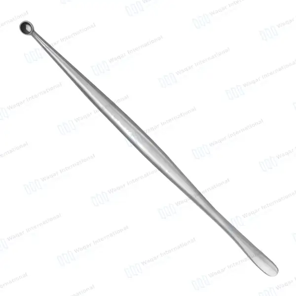Penfield Dissector Style #1 7 1/4″ Double Ended 6mm Sharp Cup & 6mm Blunt Dissector - orthopedic instruments manufactured by Waqar International, Sialkot - view 5