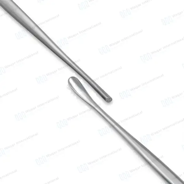 Penfield Dissector Style #3 7 1/2″ Double Ended Fully Curved Wax Packer & 6mm Blunt Dissector - orthopedic instruments manufactured by Waqar International, Sialkot - view 2